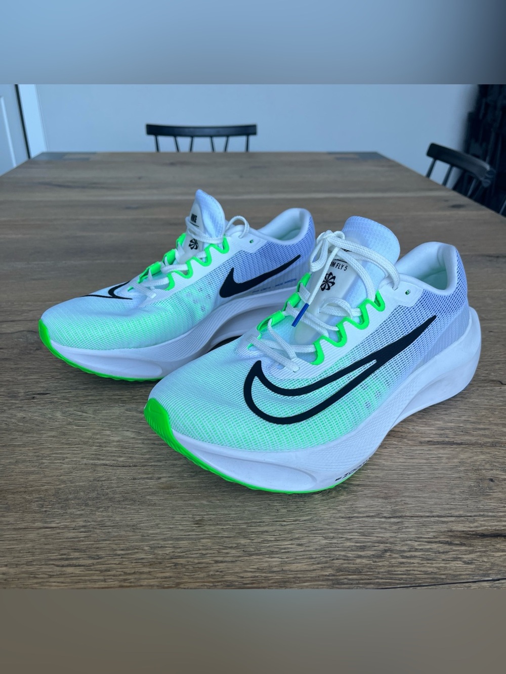 Size 13 Men’s Nike Zoom Fly 5 Blue-Green  DM8968-101   NEW IN BOX/NO LID